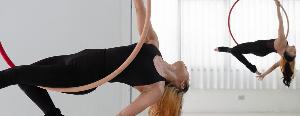 Fitness Classes in Manchester aerial hoop